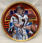 Sports Impressions Plate Norman  boomer  Esiason Bengals Nfl Limited Autograph