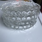 Anchor Hocking Set Of 4 Vintage Coaster Crystal 