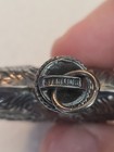 Vintage Victorian Sterling Silver Heart Snuff   Perfume Bottle Pendant 