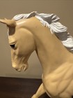 Vintage 1966 Marx Johnny West Horse Flame Palomino Tan Detached Tail Clean Break