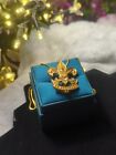 18 Kt Gf Necklace With Boy Scouts Of America Be Prepared Pendant Or Pin 1911