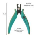 Vintaj Tools By 1 5mm Metal Hole Punch Pliers With Gauge Guard               Create Clea