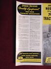1950 Vintage John Deere 44   55   2 3 Bottom Truss Frame Tractor Plows Brochure