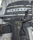 Vintage Outboard Motors  Mercury 4hp Long Shank   Johnson 5-1 2hp Short Shaft 