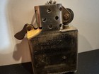 Zippo Vintage Windproof Cigarette Lighter W  Insert  Brass Tone