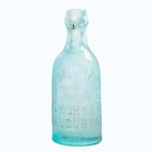 Clinton Bottling Works Augusta Ga Soda Bottle Blob Top Aqua C1880 Antique