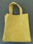 Vintage Green Christmas Reindeer Bag Handcrafted Needlework Bucilla  Felt Cute