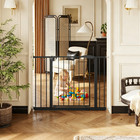 Wide Baby Gate For Stairs  29-44  Pet Dog Gate Indoor For Doorways No Drilling