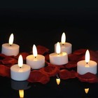 Led Tea Light Flameless Candles Flicker With Timer - 6 Hours On   18 Hours Off