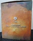 Himalayan Salt Crystal Lamp Open Box Lamp Still In Plastic Wrap Unused