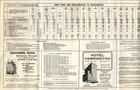 1959 Pennsylvania Railroad - Passenger Train Timetable New York Washington