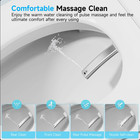 Ceramic Smart Toilet With Tankless Bidet Wash  Auto Open Lid  Auto Dual Flush