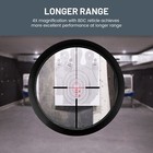 4x32 Riflescope Red Green Blue Reticle Fmc Lens 20mm Weaver Picatinny Rail Mount