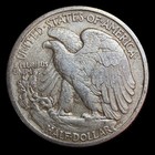 1946-s Walking Liberty Half Dollar   Xf - Extremely Fine   Details - Rev-scratch