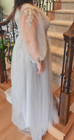 Formal Plus Size Dress Gray Prom Dress Mother Of Bride Dress Mother Of Groom 18w