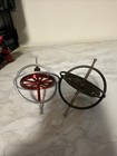 Vintage Tedco Original Gyroscope Made In Usa Inertia Science Physics Toy 