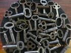 Large Lot Of 42 Antique Vintage Padlock   Door  Trunk   Cabinet Keys