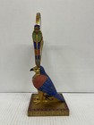 Design Toscano Egyptian Revival Horus Falcon Mirror Statue Scarab  Symbol Decor