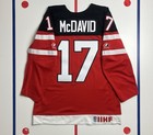 Connor Mcdavid Team Canada 2015 World Juniors Nike Hockey Jersey Size Large