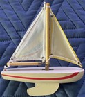 Rare Vintage 1980   s Wood Bosun Boats Model  fiesta  Reeves Beach House