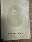 Civil War Confederate 41st Alabama John Middleton Hester Signed Cdv Photo Pow