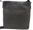 Authentic Nwt Coach Bowery Printed Leather Crossbody Navy Diamond Floulard Purse