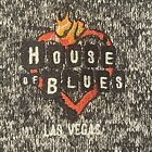 Dickies House Of Blues Las Vegas Embroidered Women Fleece Jacket Zip Hoodie Xl