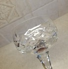 Royal Brierley Crystal Gainsborough Hock Wine Glass Stem 6 3 8  Excellent 