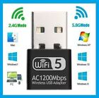 Wireless Lan Usb Pc Wifi Adapter Network 802 11ac 1200mbps Dual Band 2 4g   5g