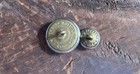 Pair Of Racine Fire Department Buttons 2 Sizes Wisconsin Wi Wis Waterbury 
