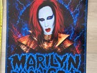 Vtg Marilyn Manson Poster - 1990 s Rare 24    X 36    Promo Rp Vintage Y2k