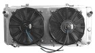 All Aluminum Radiator   Fan Shroud   Dual 12  Electric Fans
