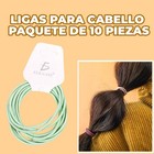 Elastic Hair Bands Pack Of 10 4 5mm