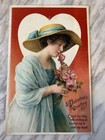 Antique Valentine Cards Lot Mechanical Die Cut 1910s 1920s 1930s Includ Postcard