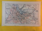 1913 Amsterdam City Plan Netherlands Urban Geographical Vintage Map Orig C21-3