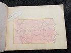 1911 Antique Drawing Sketch Book Owned Amy B Heagy Lititz Pa Graybill Child