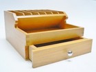 Plier Rack Organizer With Storage Drawer Compartment Jewelry Bench Top Tool 
