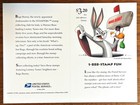 Us Stamp Scott  3137 Mnh 32 Cents Bugs Bunny Cartoon Issue Pane Of 10 Stamps