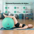 Inflatable Gymnastics Mat With Gymnastics Roller Tumbling Barrel  Air Track T   