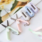 Mini Telescopic Small Foldable Scissors Portable Safe Pocket Travel Scissors Kid