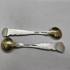 Gorham Sterling Silver Buttercup Salt Spoons Pair Of Two 2 75   