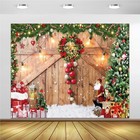 Seamless 10x8ft Christmas Photo Backdrop - Perfect For All Holiday Occasions