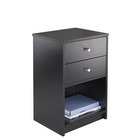 New Nightstand Storage Cabinet With Drawer Bedroom Bedside End Table Furniture