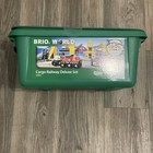 Brio World Cargo Railway Deluxe - Wooden Track Train Set Battery-power 54 Pieces