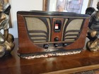 Vintage 1934 Philco 45 Butterfly Radio Looks And Plays Nice -see Video