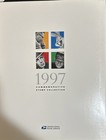 1997 Usps Commemorative Stamp Yearbook In Cardboard Sleeve  Stamps Are Mounted