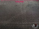 Accordion Grille Lining Soft Wire 18  X 7  Black   Silver Horizontal Lines
