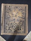 Antique 1902 Victorian Gift Album Scrapbook Ephemera Die Cuts Dark Academia