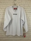 Ccm Hockey 19093265 Youth Polyester Practice Hockey Jersey White L xl