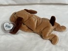 New 1993 Ty Beanie Babies Bones The Brown Dog Stuffed Animal Plush Bean Bag